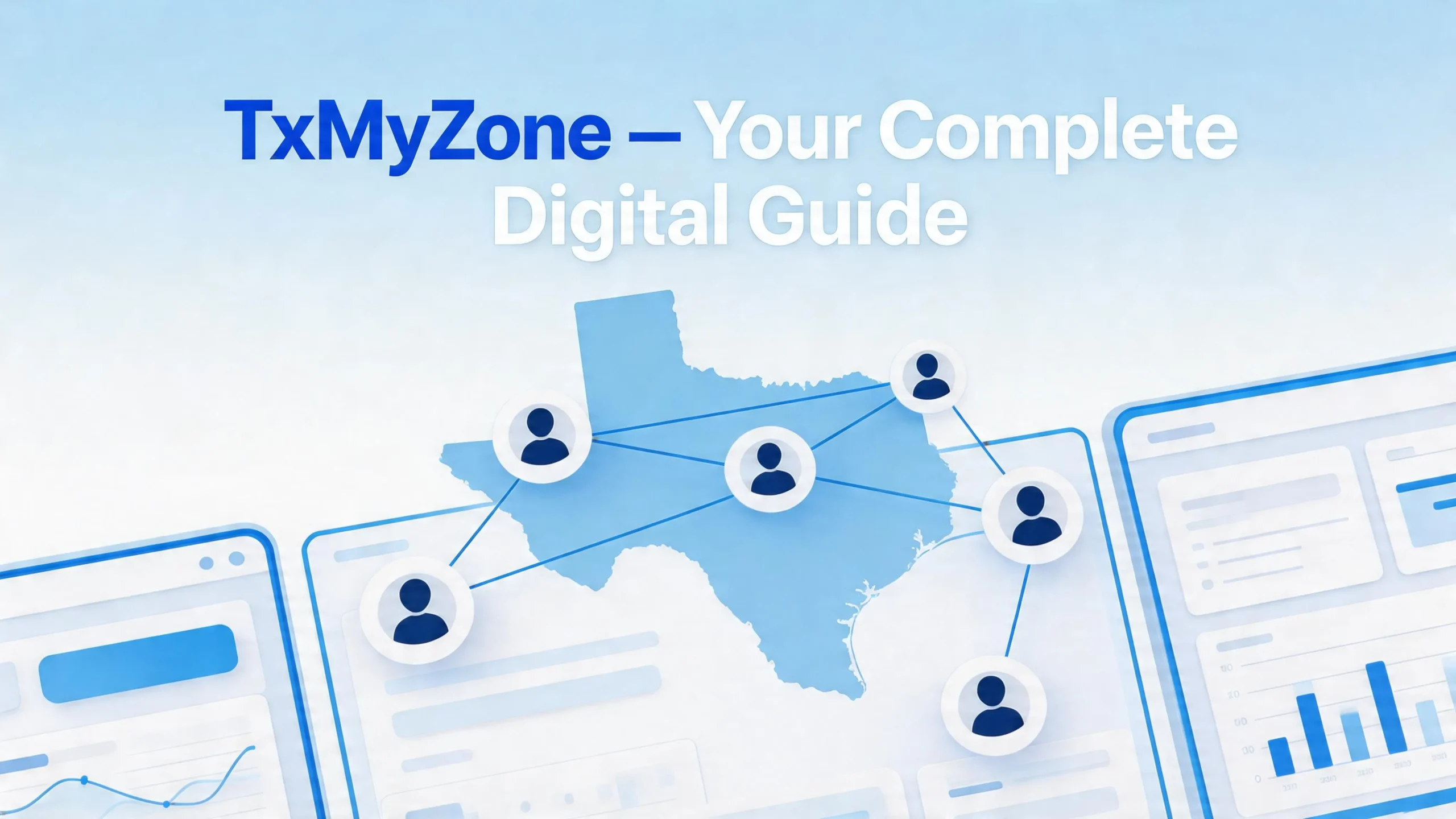 TxMyZone platform interface showing student portal and networking features for United States users, 2026 guide