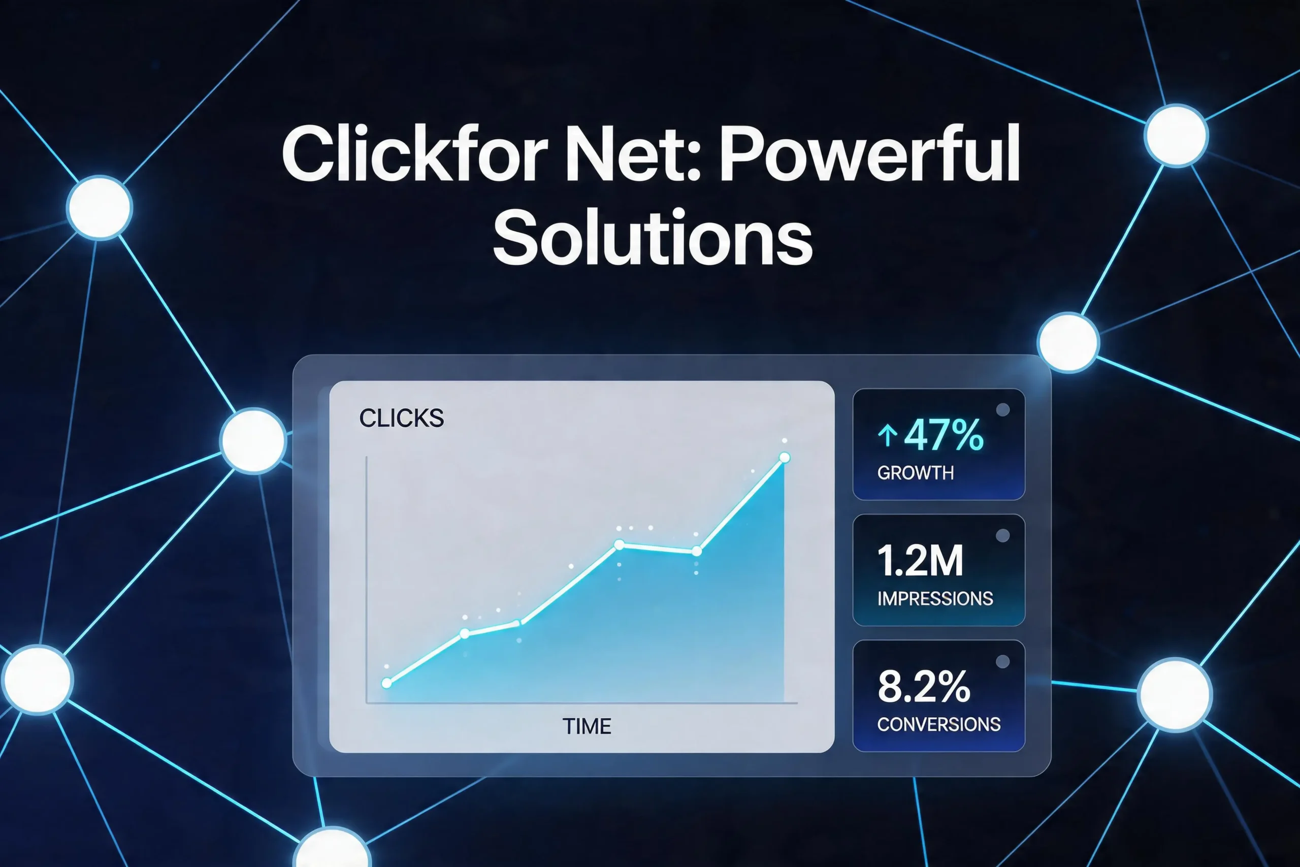 Clickfor net digital marketing strategy for link management and click-through rate optimization