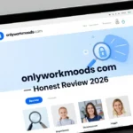 onlyworkmoods com website review showing safety, content topics, and user guide for 2026